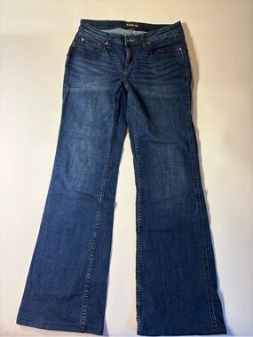 Rank-45 Women's Dark Blue Bootcut Jeans
